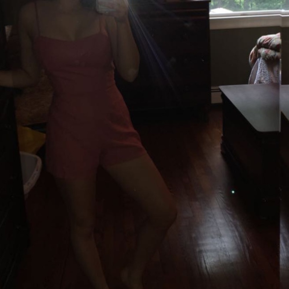 Peach Romper